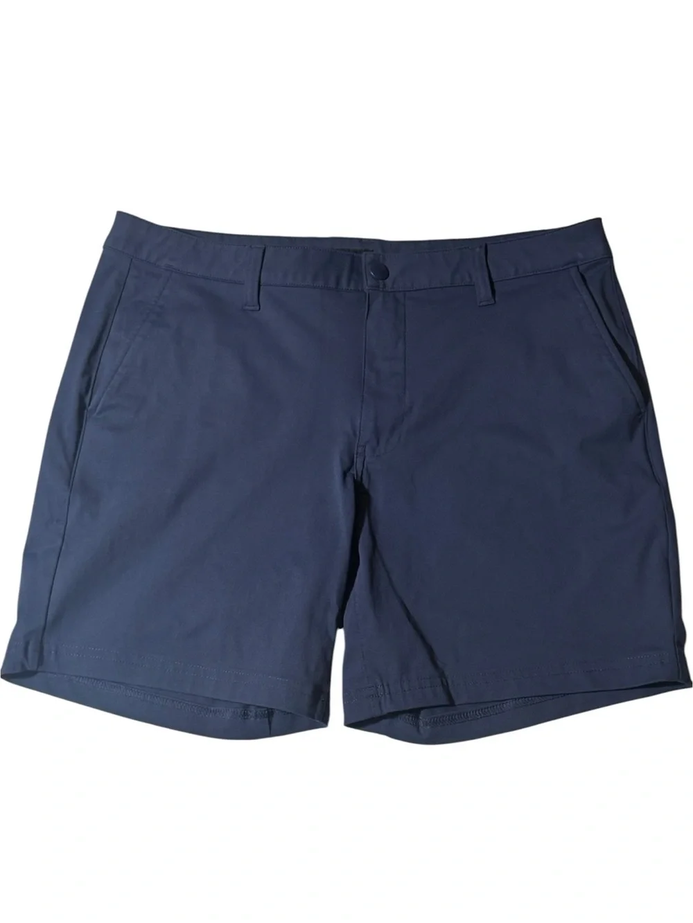 Quince ProTech Golf Shorts Wavecrest Blue Size 34 7” Inseam